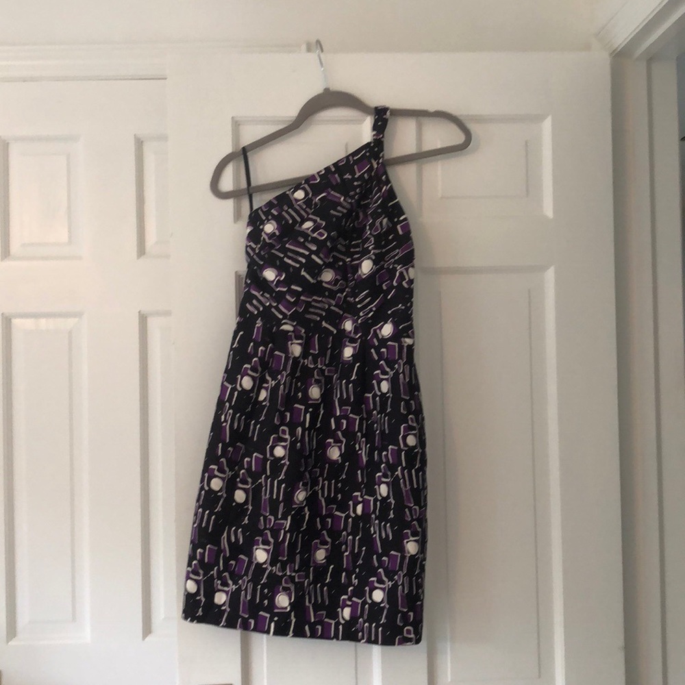 Milly one shoulder dress